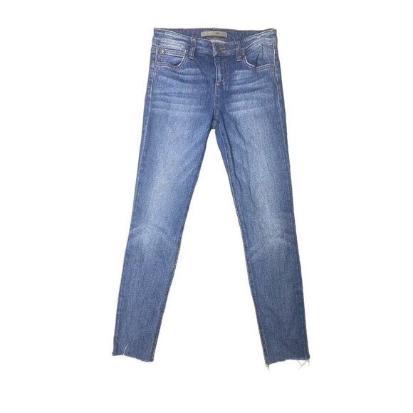 Joe's Jeans Womens The Icon Mid-Rise‎ Skinny Ankle Pants Blue Denim Size 25 - Picture 1 of 7